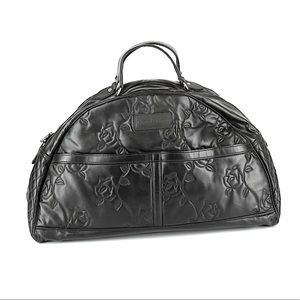 CHANTEL THOMASS Floral Quilted Travel Overnighter